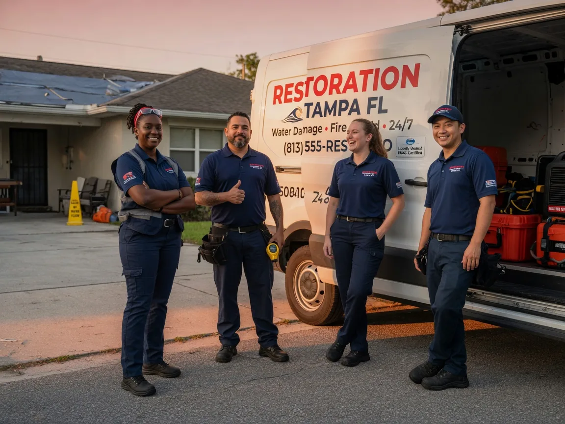 Water Damage Restoration company in Caspian, MI